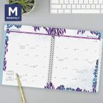 AT-A-GLANCE 2023 Weekly & Monthly Planner, 8-1/2" x 11", Large, Wild Washes Teal (523-905) - Image 3